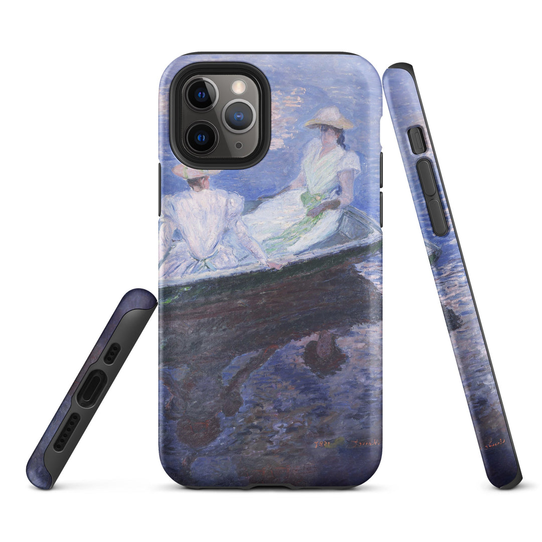 Hardcase iPhone® Handyhülle - Claude Monet, On the Boat iPhone 11 Pro artlia