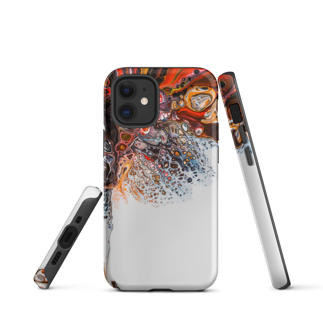 Hardcase iPhone® Handyhülle - Fractal Abstract 03 iPhone 12 mini artlia