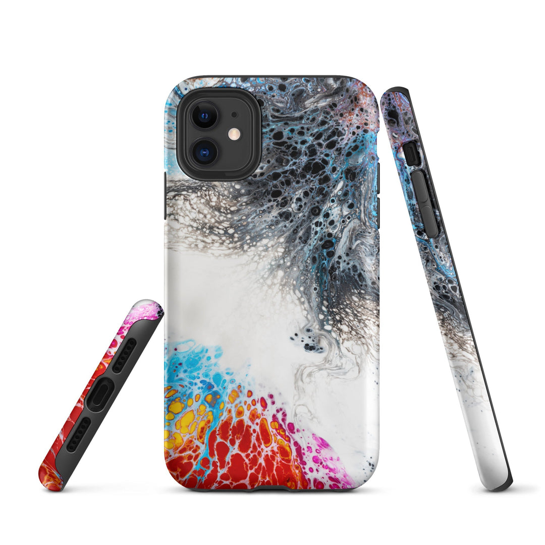 Hardcase iPhone® Handyhülle - Fractal Abstract 06 iPhone 11 artlia