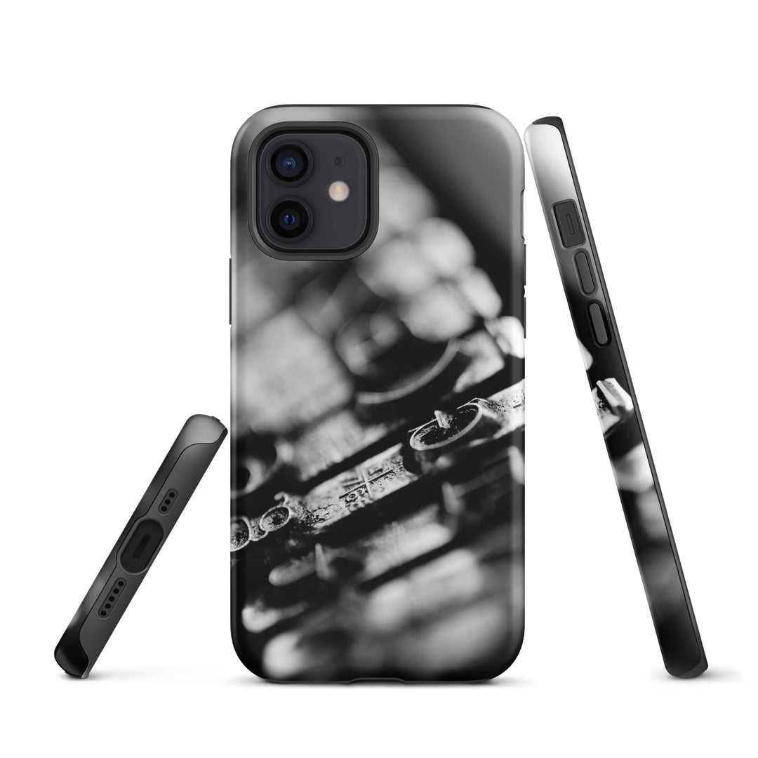 Hardcase iPhone® Handyhülle - Schreibmaschine iPhone 12 artlia
