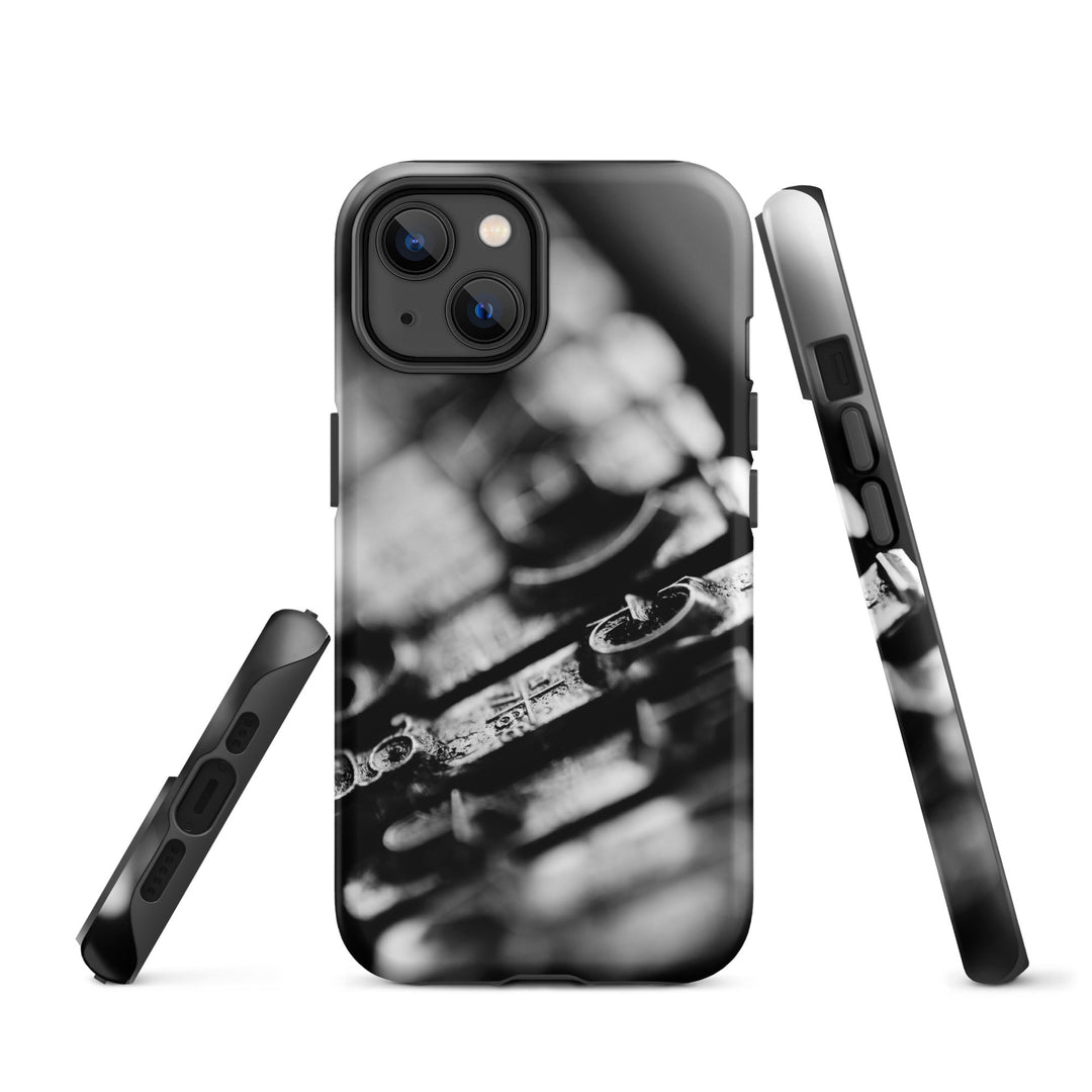 Hardcase iPhone® Handyhülle - Schreibmaschine iPhone 14 artlia