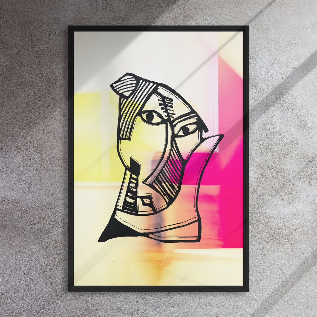 Leinwand - Pablo Picasso, Les Demoiselles d’Avignon in Pink artlia