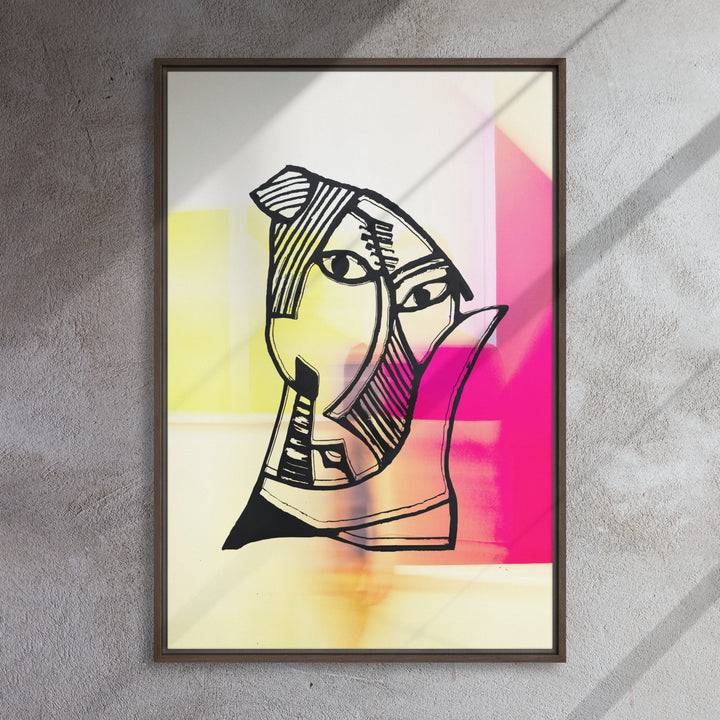 Leinwand - Pablo Picasso, Les Demoiselles d’Avignon in Pink artlia