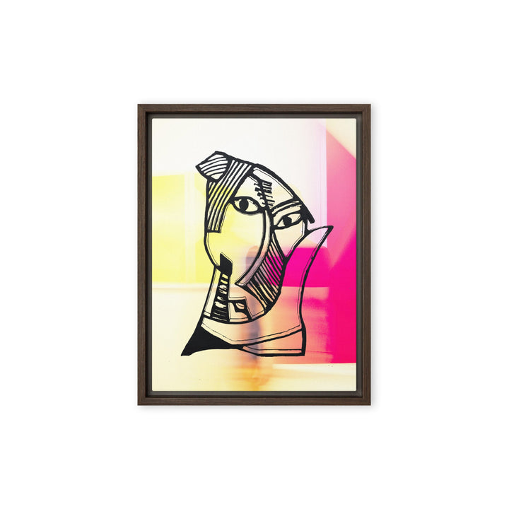 Leinwand - Pablo Picasso, Les Demoiselles d’Avignon in Pink Braun / 31x41 cm (12″×16″) artlia