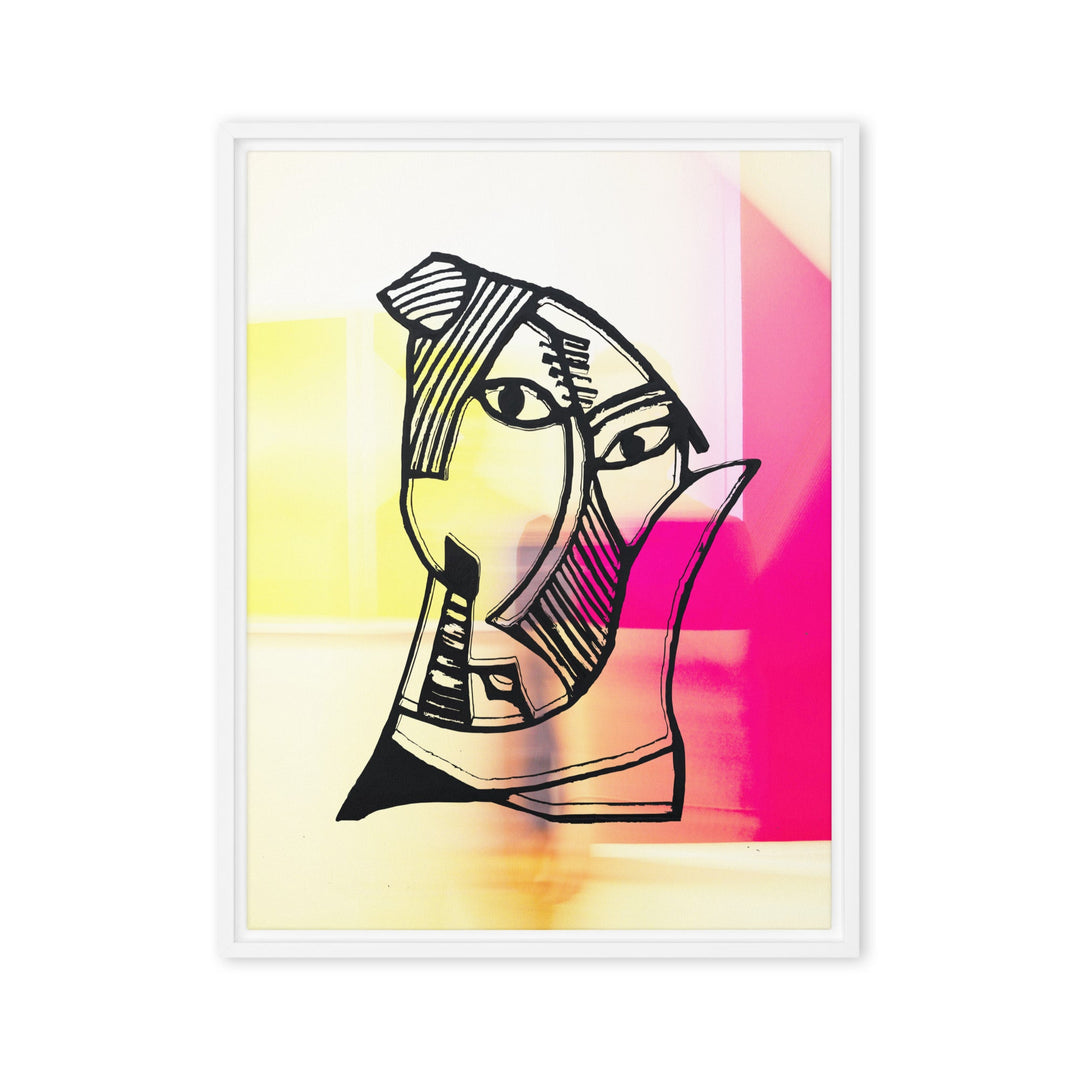 Leinwand - Pablo Picasso, Les Demoiselles d’Avignon in Pink Weiß / 46x61 cm (18″×24″) artlia