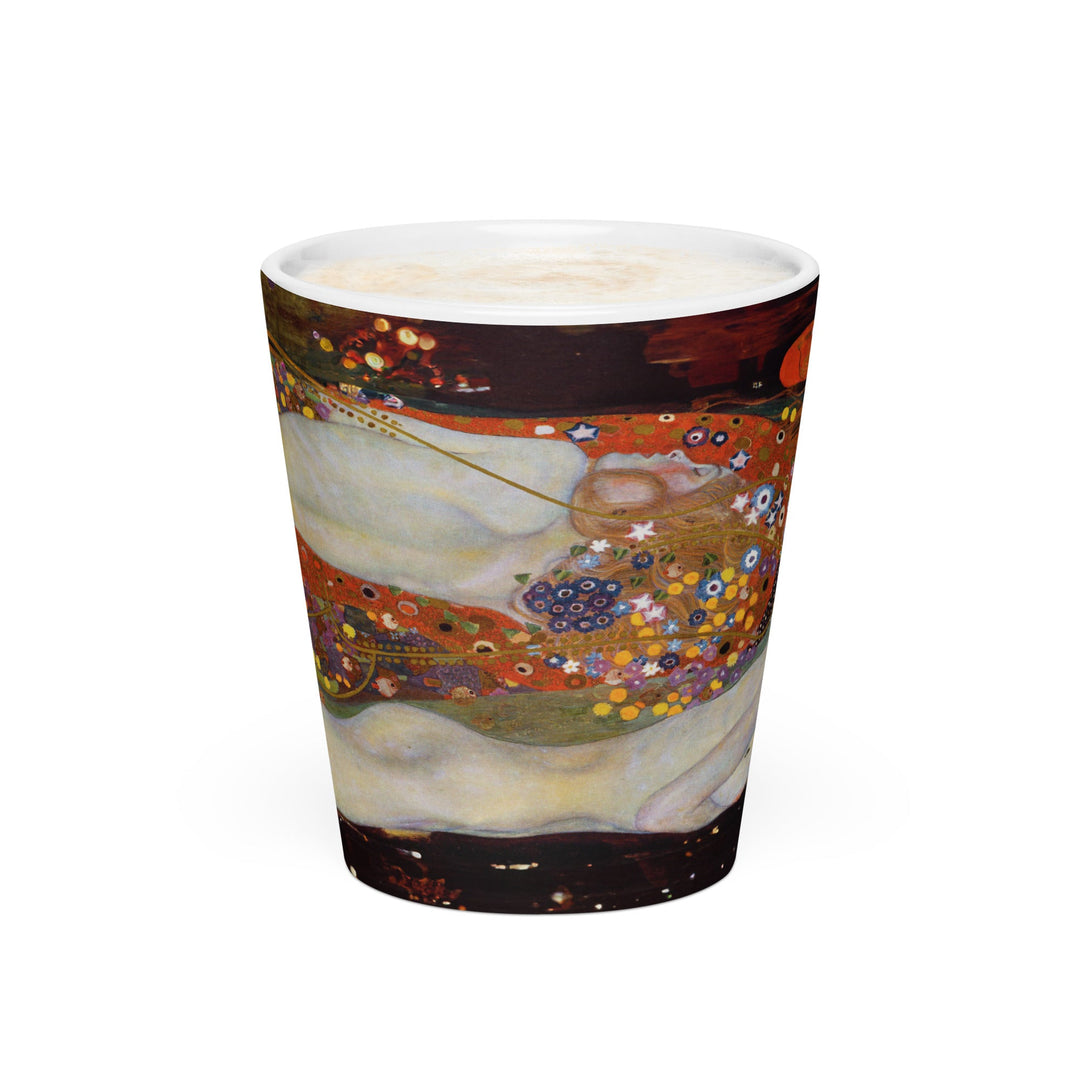 Milchkaffeetasse - Gustav Klimt, Wasserschlangen II artlia
