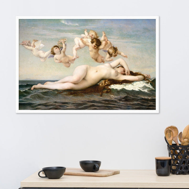 Poster - Alexandre Cabanel, Die Geburt der Venus artlia