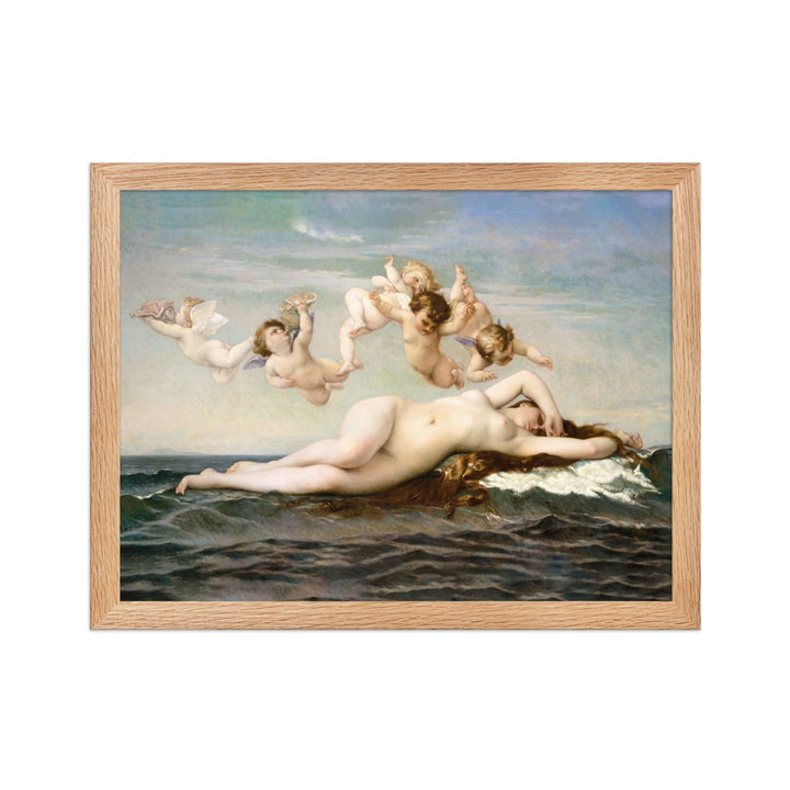 Poster - Alexandre Cabanel, Die Geburt der Venus Oak / 30×40 cm artlia