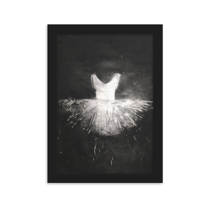 Poster - Ballett Kostüm Schwarz / 21×30 cm artlia