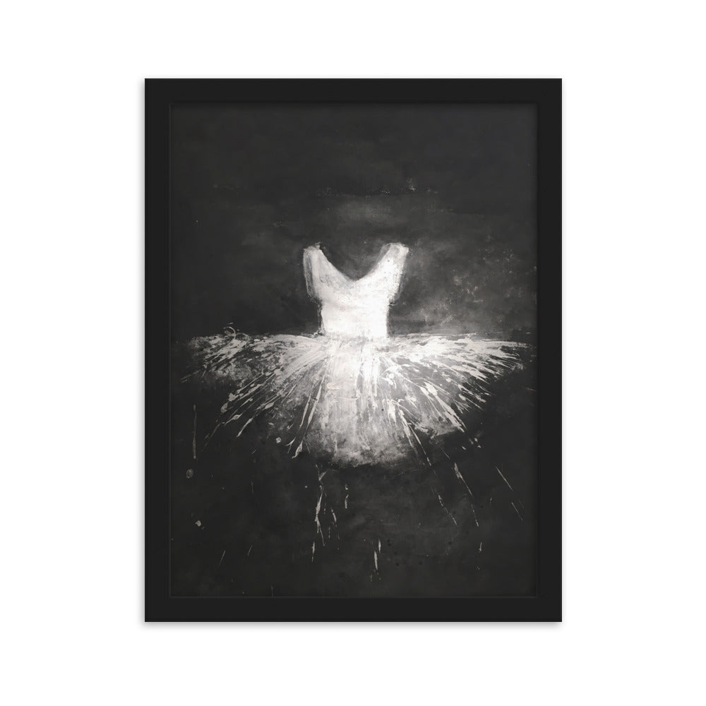 Poster - Ballett Kostüm Schwarz / 30×40 cm artlia