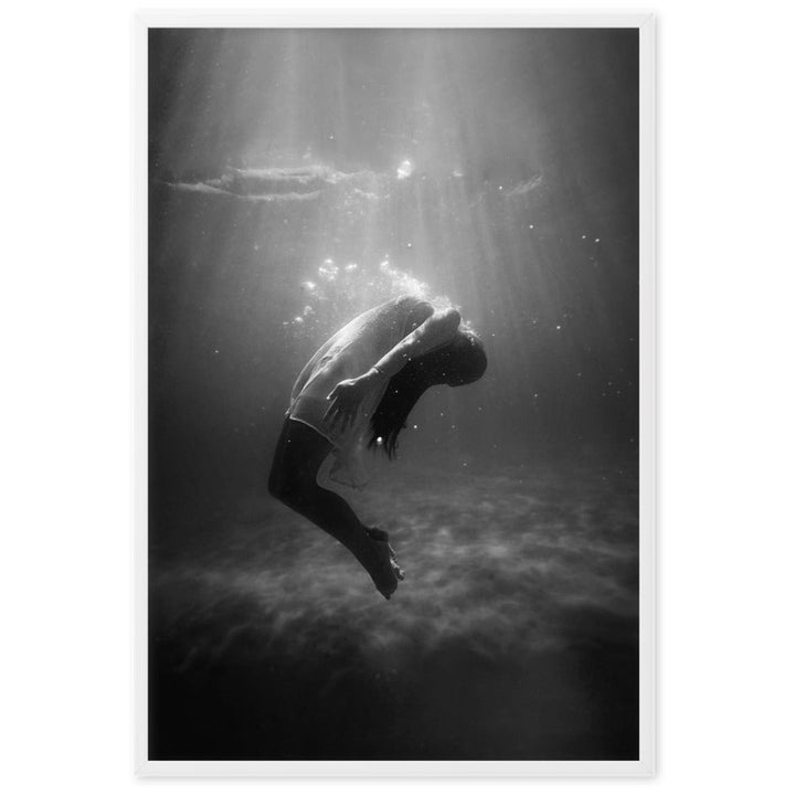 Poster - girl in the water artlia