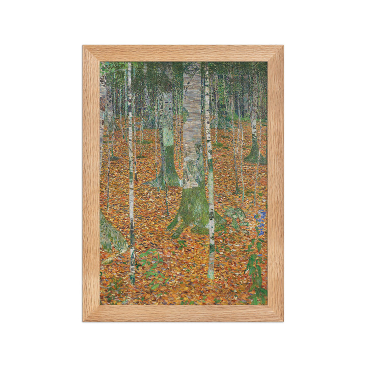 Poster - Gustav Klimt, Birkenwald Oak / 21×30 cm artlia