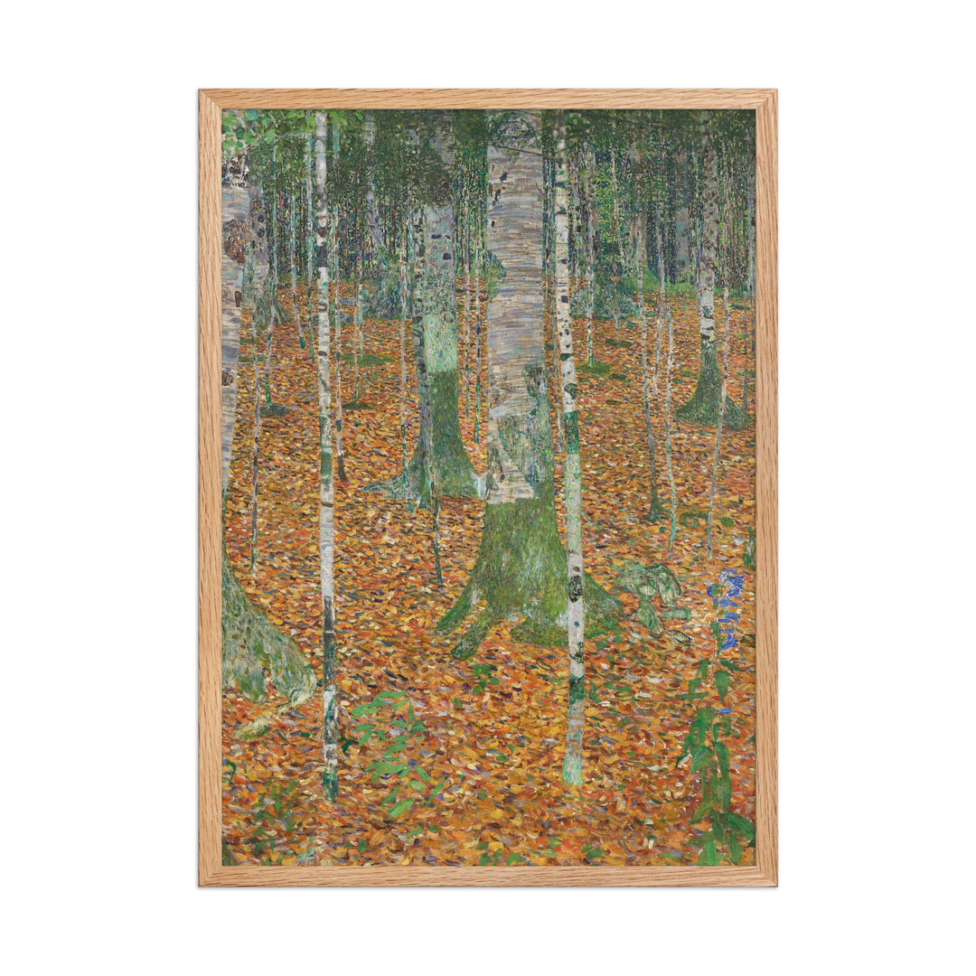 Poster - Gustav Klimt, Birkenwald Oak / 50×70 cm artlia