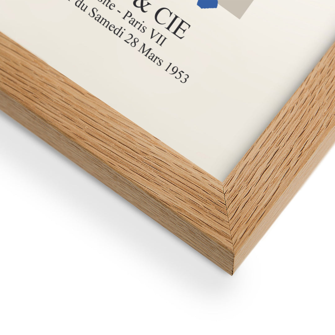 Poster - Henri Matisse, Papier Découpés blauer Akt artlia