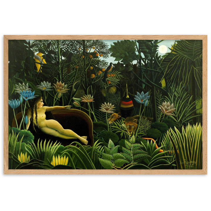 Poster - Henri Rousseau, Der Traum Oak / 61×91 cm artlia