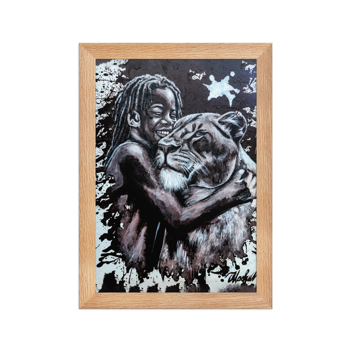 Poster - Her Cub, Nokuthula M Mpofu Oak / 21×30 cm artlia