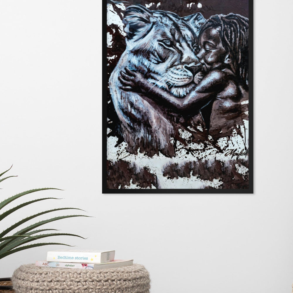 Poster - His Mother, Nokuthula M Mpofu artlia