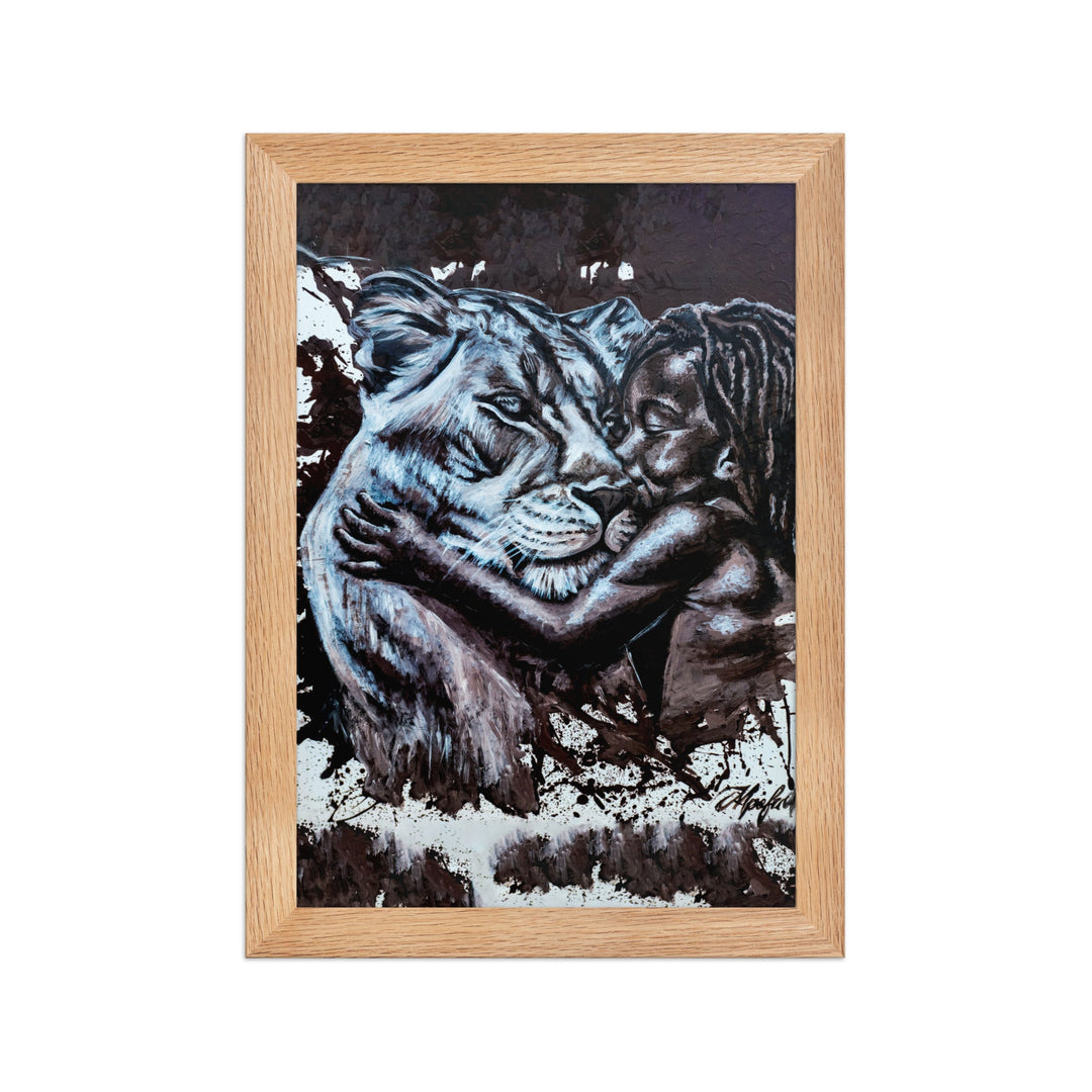 Poster - His Mother, Nokuthula M Mpofu Oak / 21×30 cm artlia