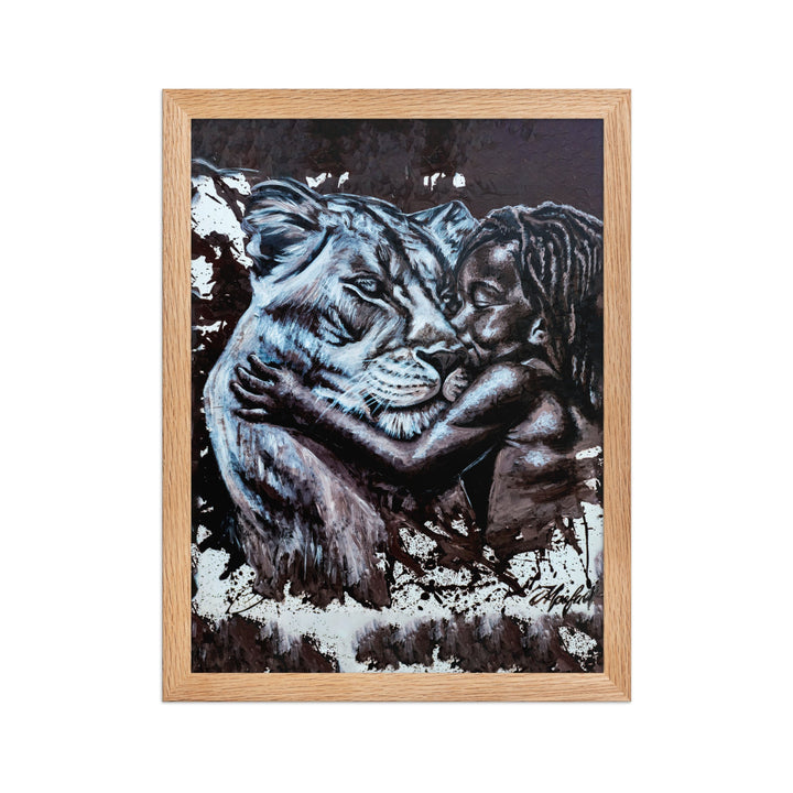 Poster - His Mother, Nokuthula M Mpofu Oak / 30×40 cm artlia