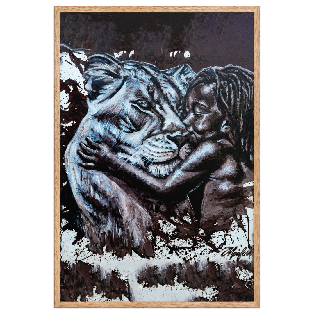 Poster - His Mother, Nokuthula M Mpofu Oak / 61×91 cm artlia