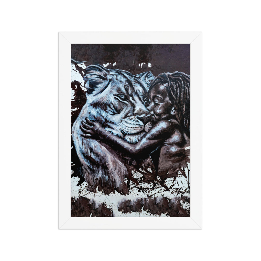 Poster - His Mother, Nokuthula M Mpofu Weiß / 21×30 cm artlia