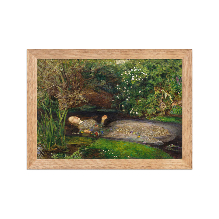 Poster - John Everett Millais, Ophelia Oak / 21×30 cm artlia