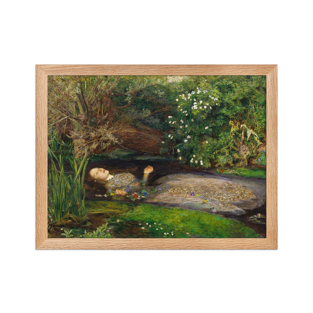 Poster - John Everett Millais, Ophelia Oak / 30×40 cm artlia