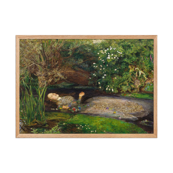 Poster - John Everett Millais, Ophelia Oak / 50×70 cm artlia