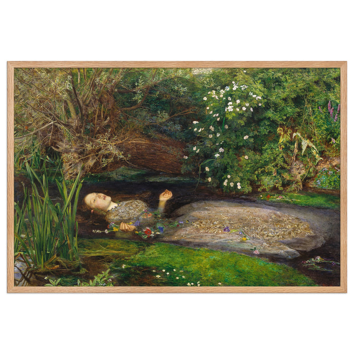 Poster - John Everett Millais, Ophelia Oak / 61×91 cm artlia