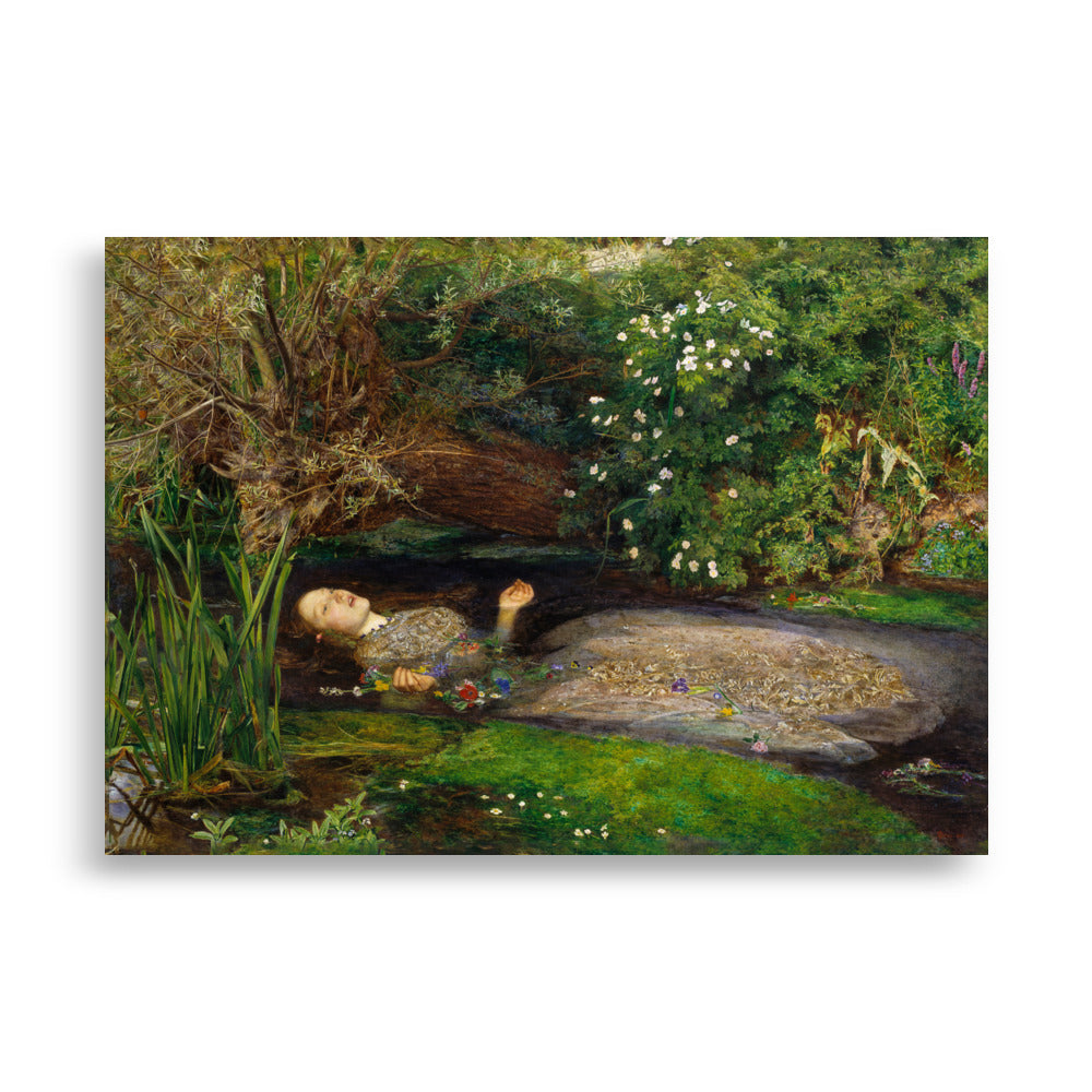 Poster - John Everett Millais, Ophelia ohne Rahmen / 21×30 cm artlia