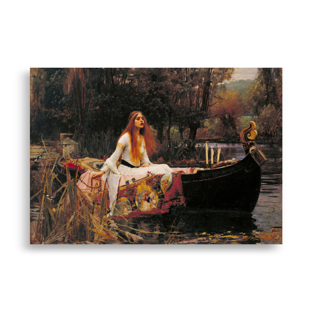 Poster - John William Waterhouse, Die Dame von Shalott ohne Rahmen / 21×30 cm artlia