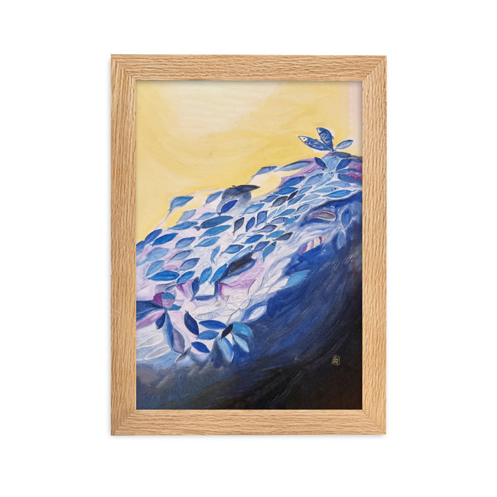 Poster - Lia Broecker-Jakob, Transzendenz der Fische Oak / 21×30 cm artlia