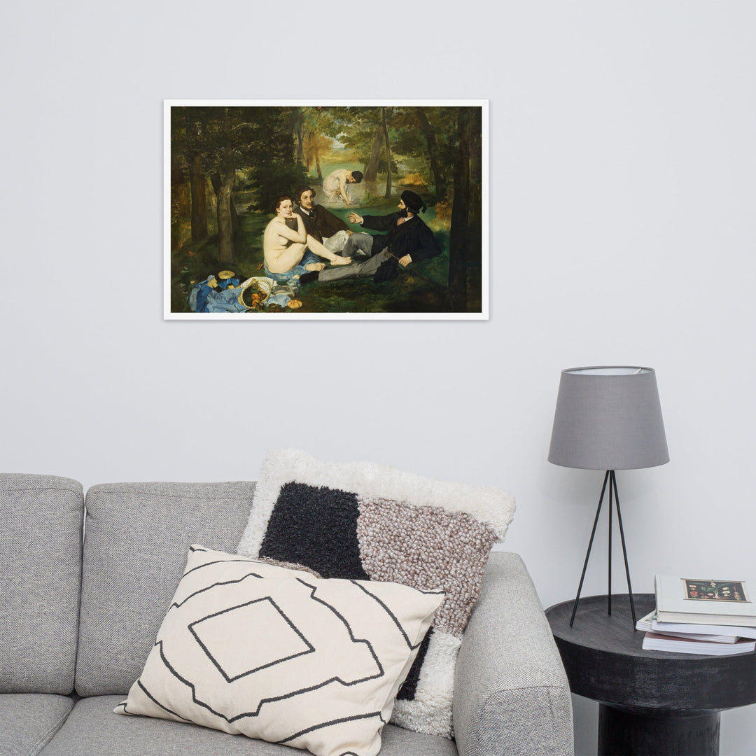 Poster - Luncheon on the Grass, Edouard Manet artlia