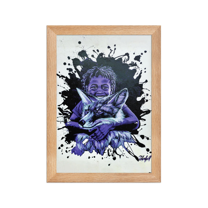 Poster - Mischief Core, Nokuthula M Mpofu Oak / 21×30 cm artlia