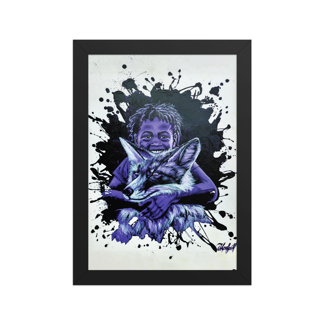 Poster - Mischief Core, Nokuthula M Mpofu Schwarz / 21×30 cm artlia