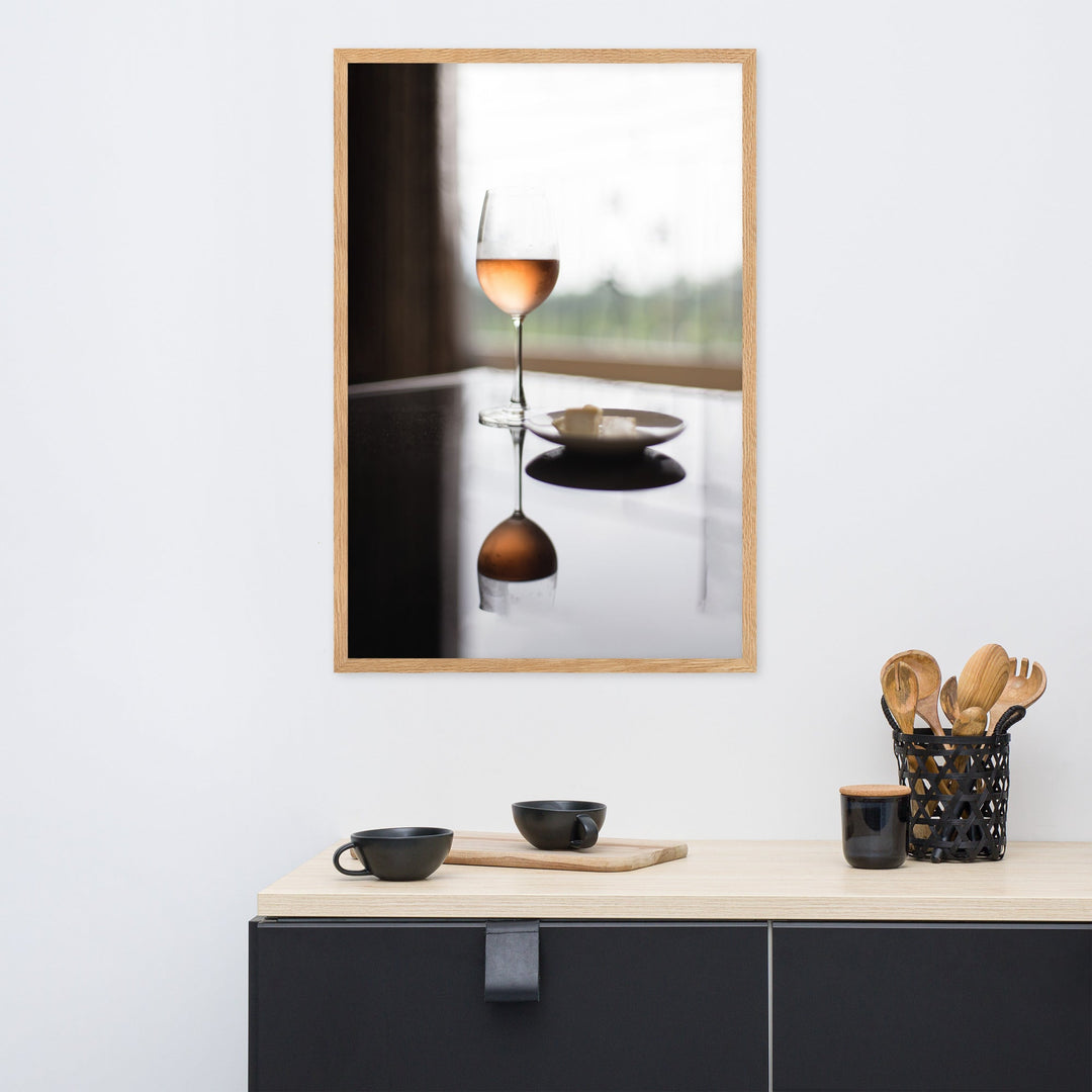 Poster mit Rahmen - Time for yourself artlia