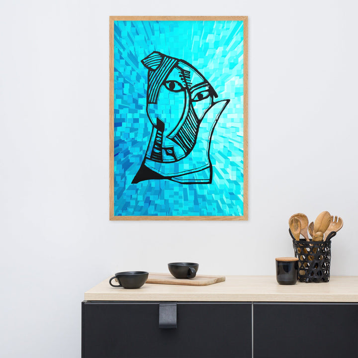 Poster - Pablo Picasso, Les Demoiselles d’Avignon Cube artlia