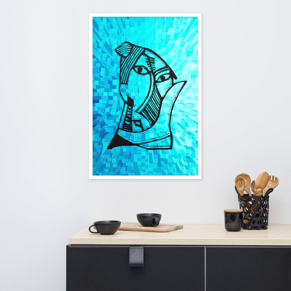Poster - Pablo Picasso, Les Demoiselles d’Avignon Cube artlia