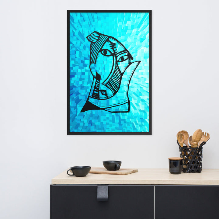 Poster - Pablo Picasso, Les Demoiselles d’Avignon Cube artlia
