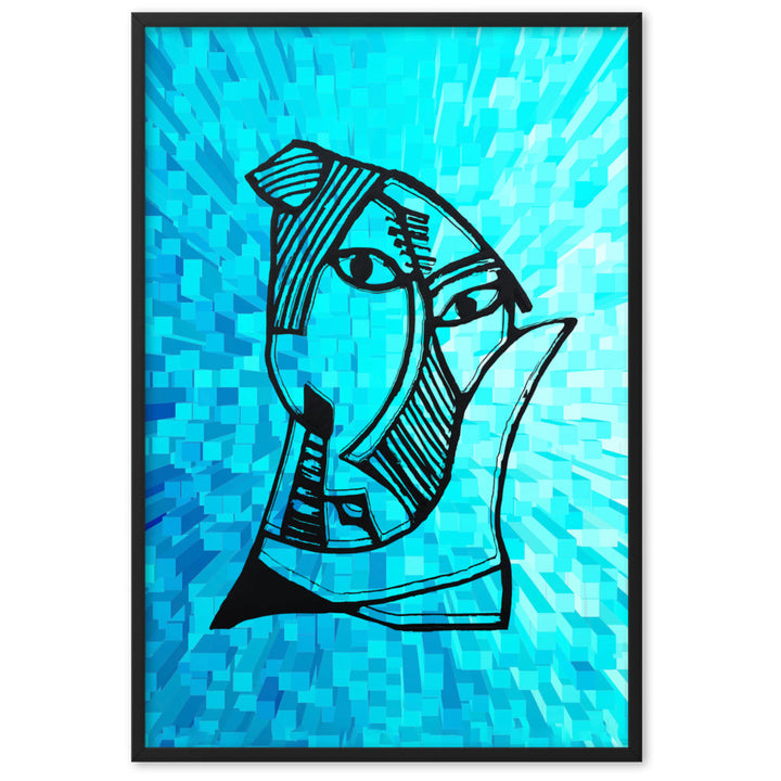 Poster - Pablo Picasso, Les Demoiselles d’Avignon Cube Schwarz / 61×91 cm artlia