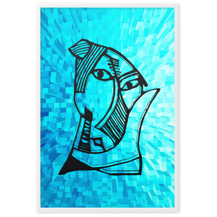 Poster - Pablo Picasso, Les Demoiselles d’Avignon Cube Weiß / 61×91 cm artlia