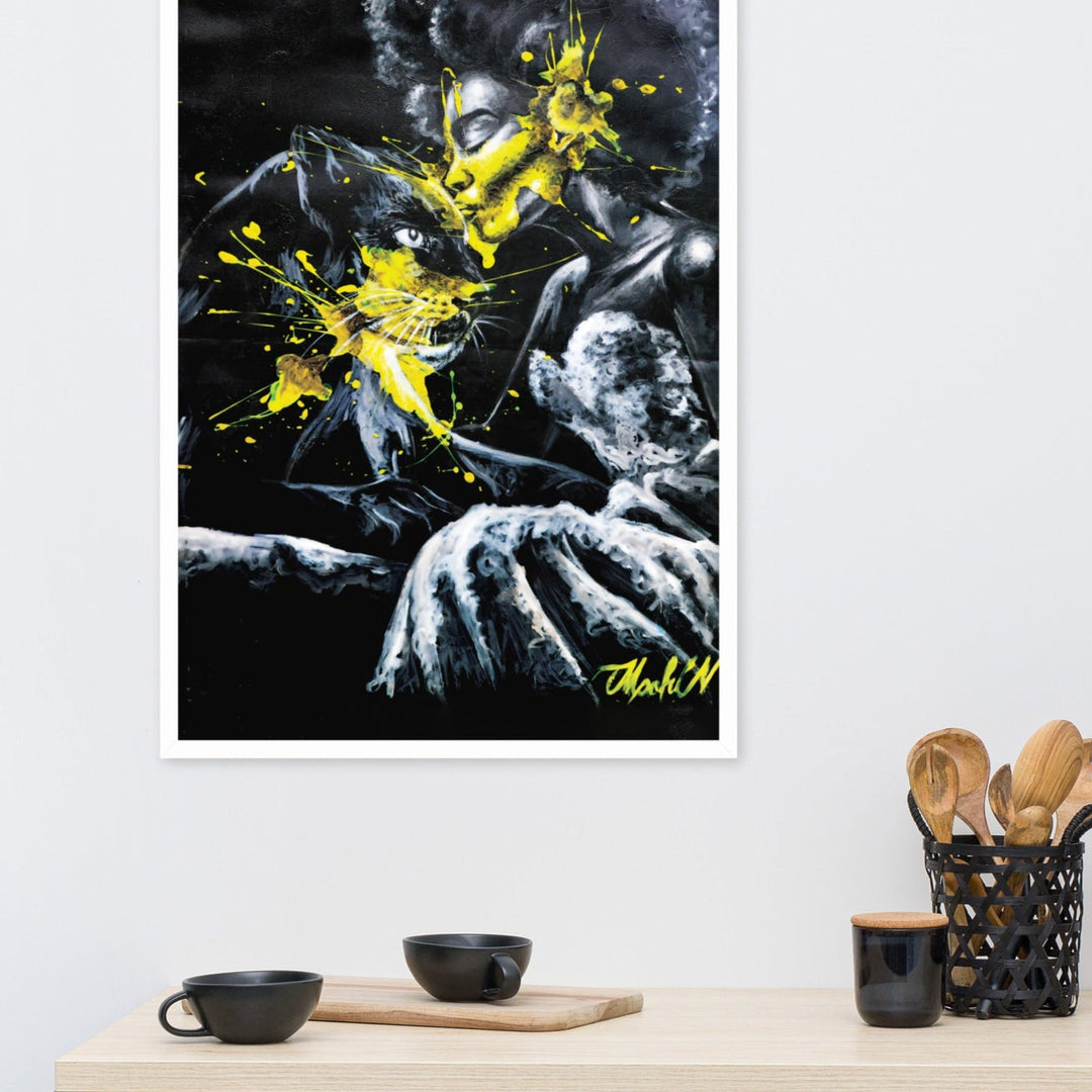 Poster - Panther Spirit, Nokuthula M Mpofu artlia