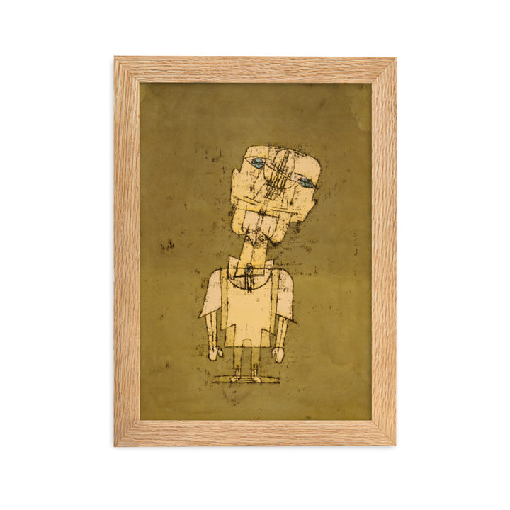 Poster - Paul Klee, Gespenst eines Genies Oak / 21×30 cm artlia