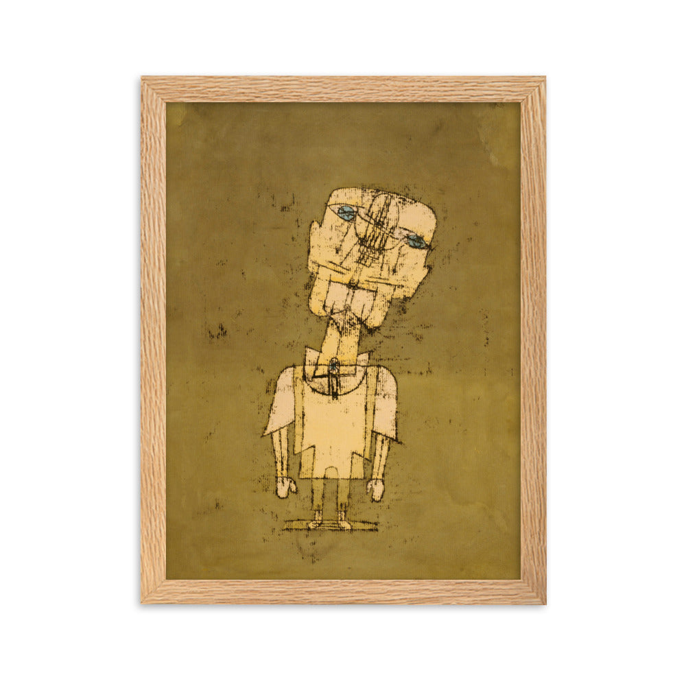 Poster - Paul Klee, Gespenst eines Genies Oak / 30×40 cm artlia