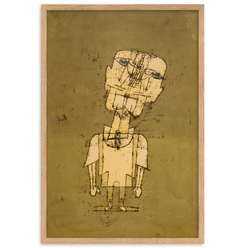 Poster - Paul Klee, Gespenst eines Genies Oak / 61×91 cm artlia