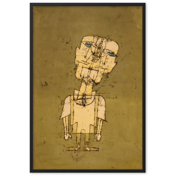 Poster - Paul Klee, Gespenst eines Genies Schwarz / 61×91 cm artlia