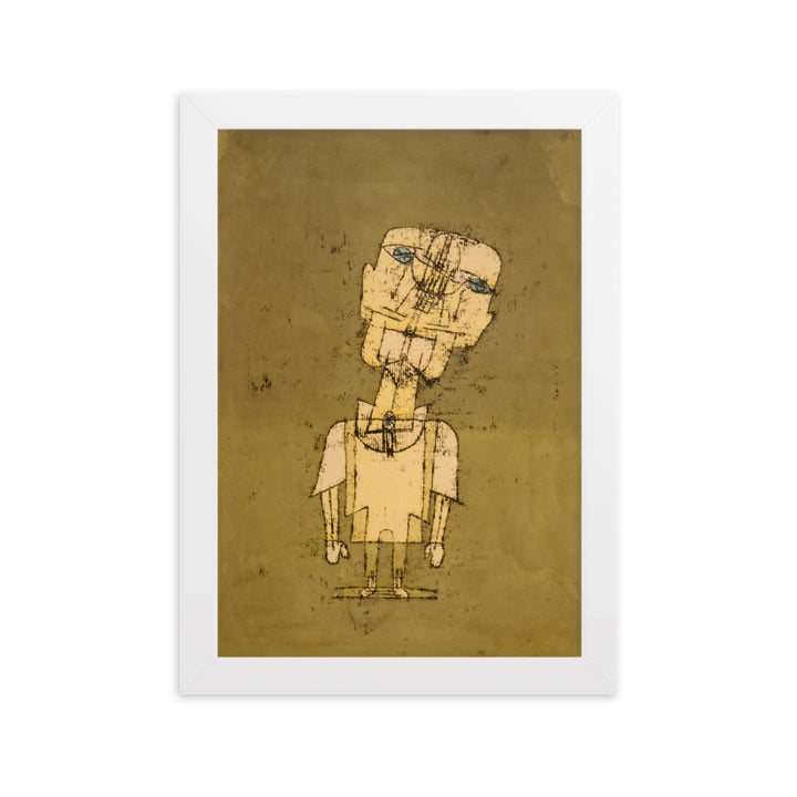 Poster - Paul Klee, Gespenst eines Genies Weiß / 21×30 cm artlia