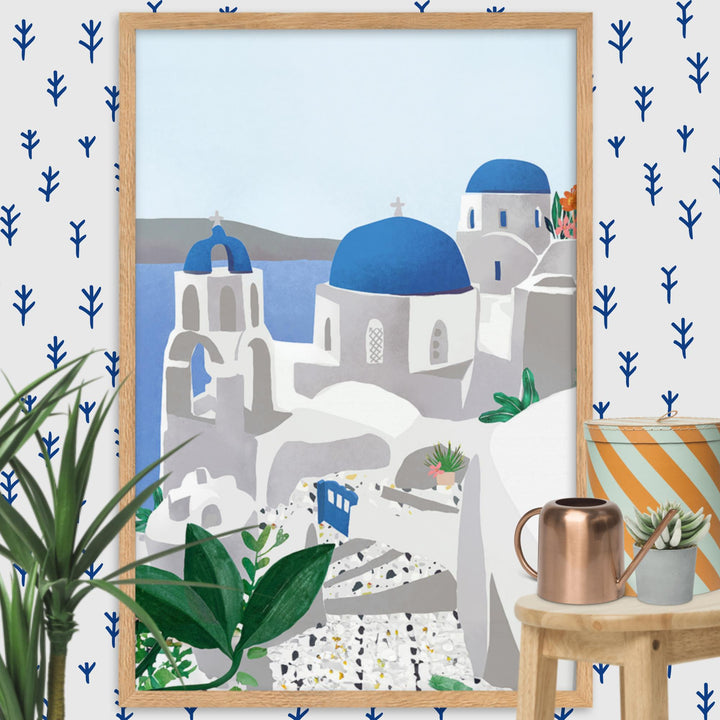 Poster - Santorini artlia