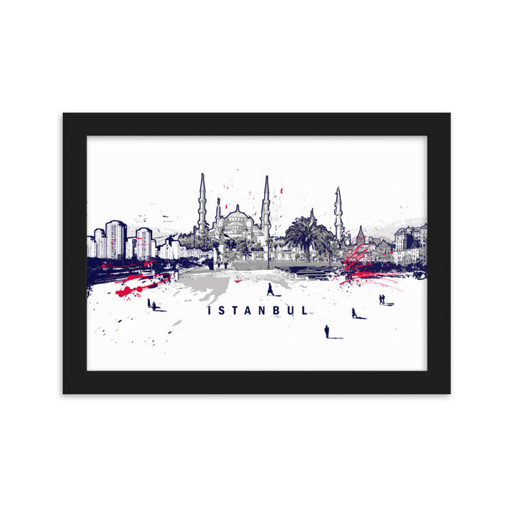Poster - Skyline Istanbul artlia