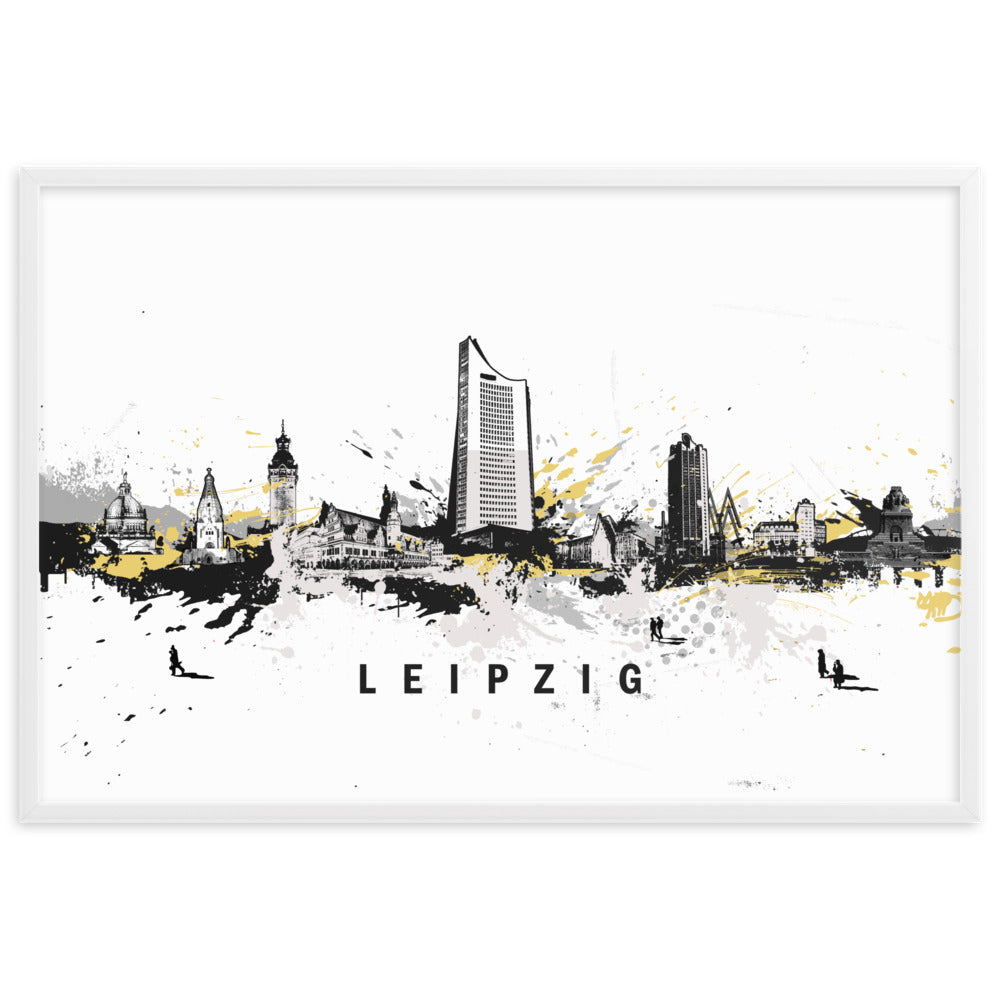 Poster - Skyline Leipzig artlia
